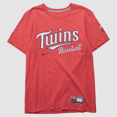 Minnesota Twins Nike 2010s T-shirt - Red - XS by Fanatics Real Vintage