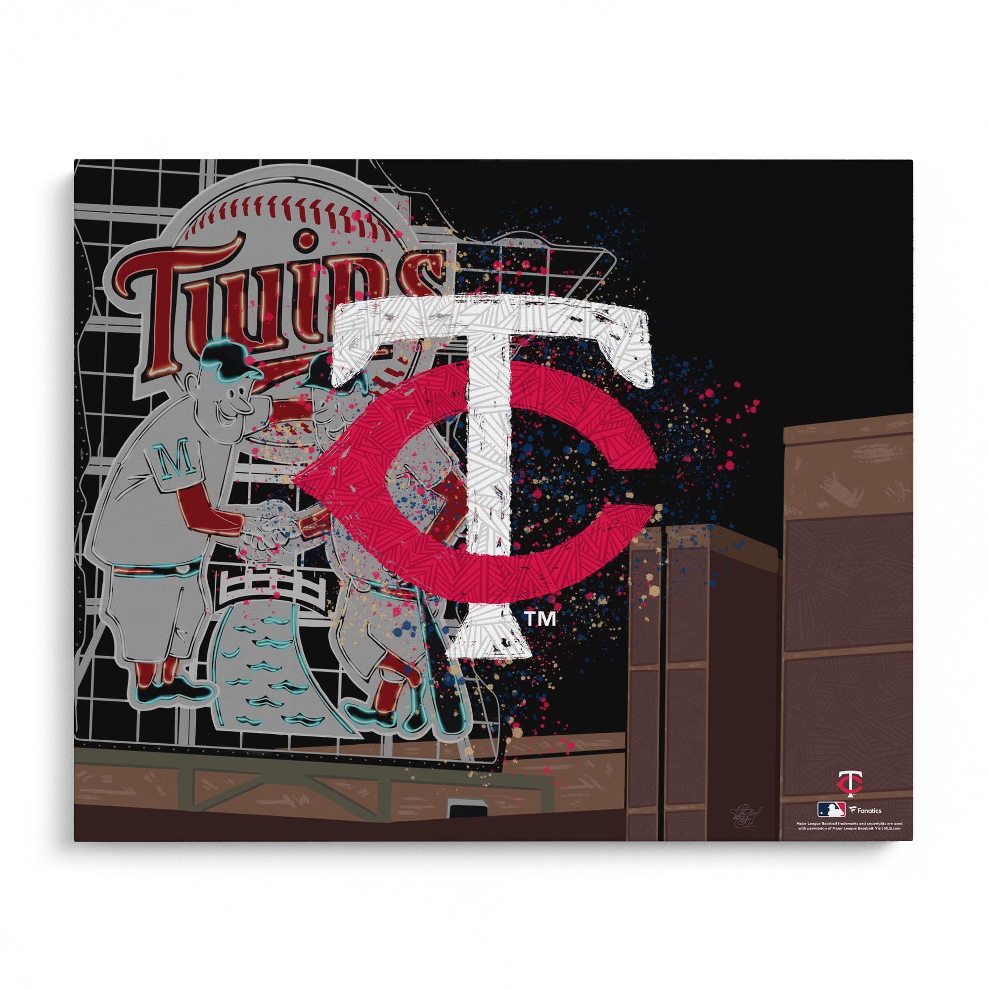 minnesota-twins-unsigned-16-x-