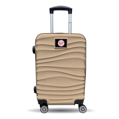 Minnesota Twins MOJO Tan Color Blitz Carry-On Hardcase Spinner Luggage
