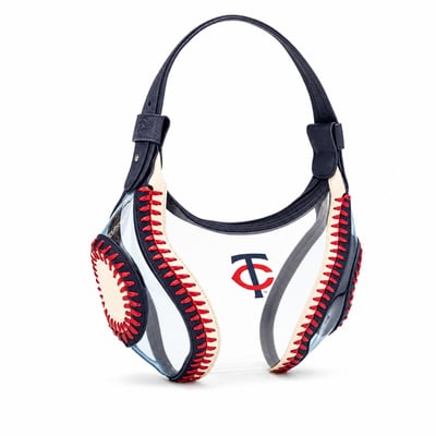 Minnesota Twins Montana West Clear Slouchy Shoulder Bag