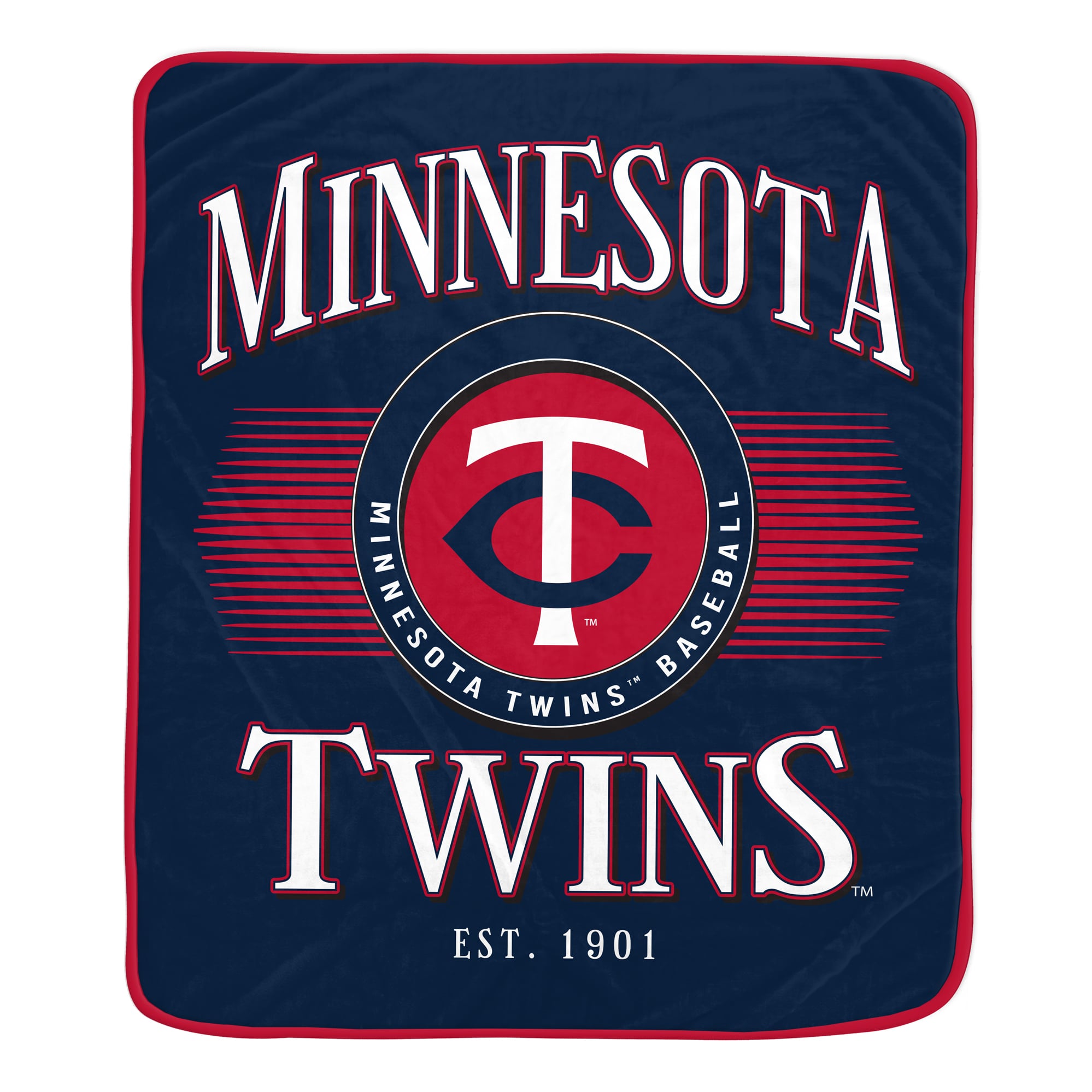 Couverture ultra douce Pegasus Minnesota Twins Spotlight Arch 60" x 70"