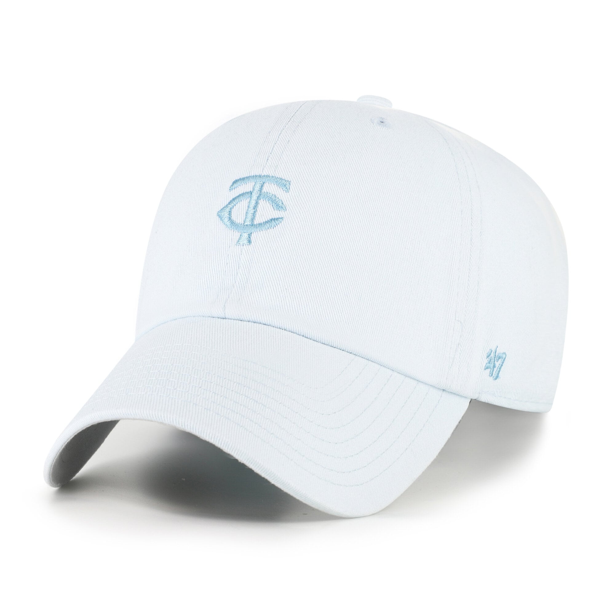 Women's '47 Light Blue Minnesota Twins Pastel Clean Up Adjustable Hat