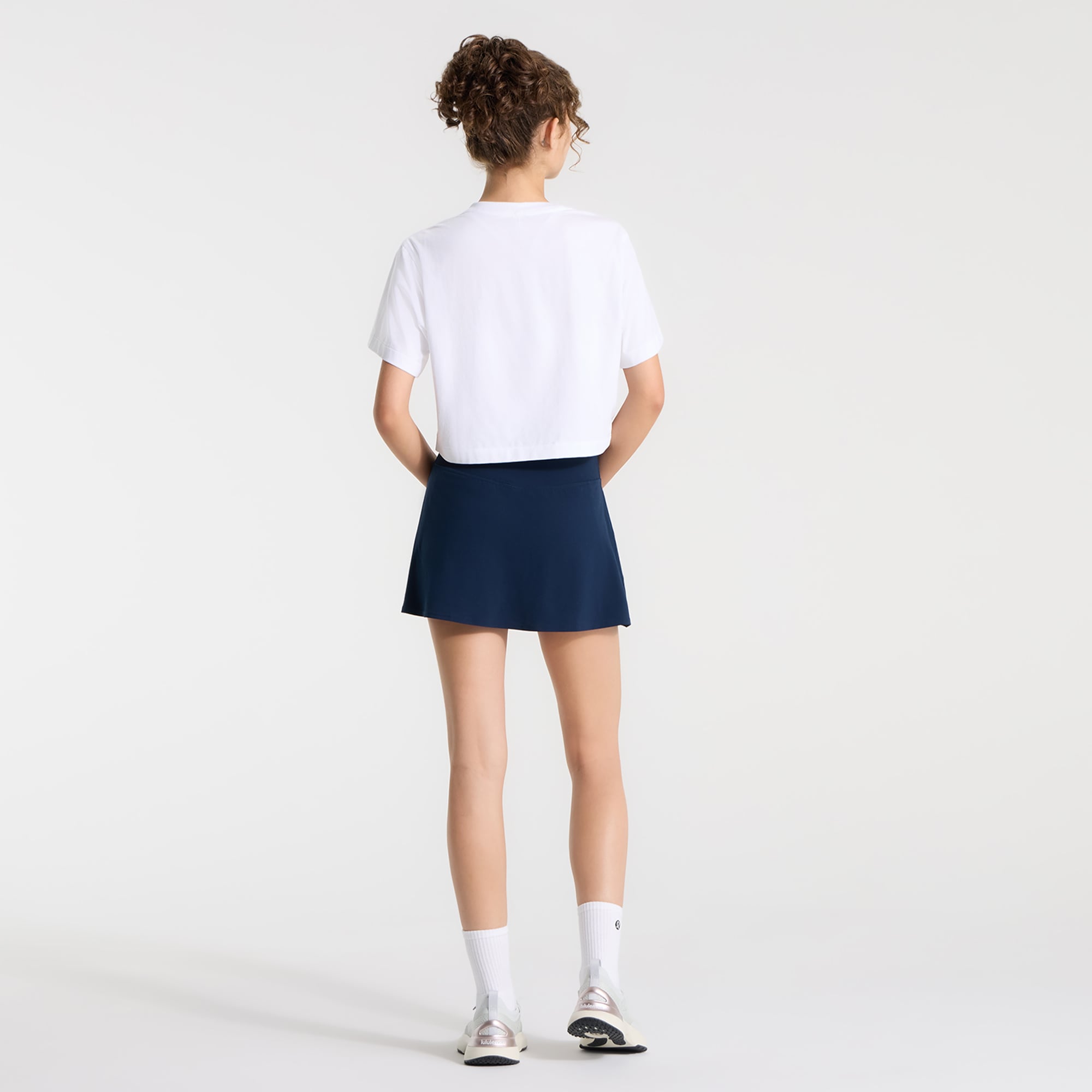 T-shirt court en coton biologique blanc Minnesota Twins All Yours pour femme de lululemon