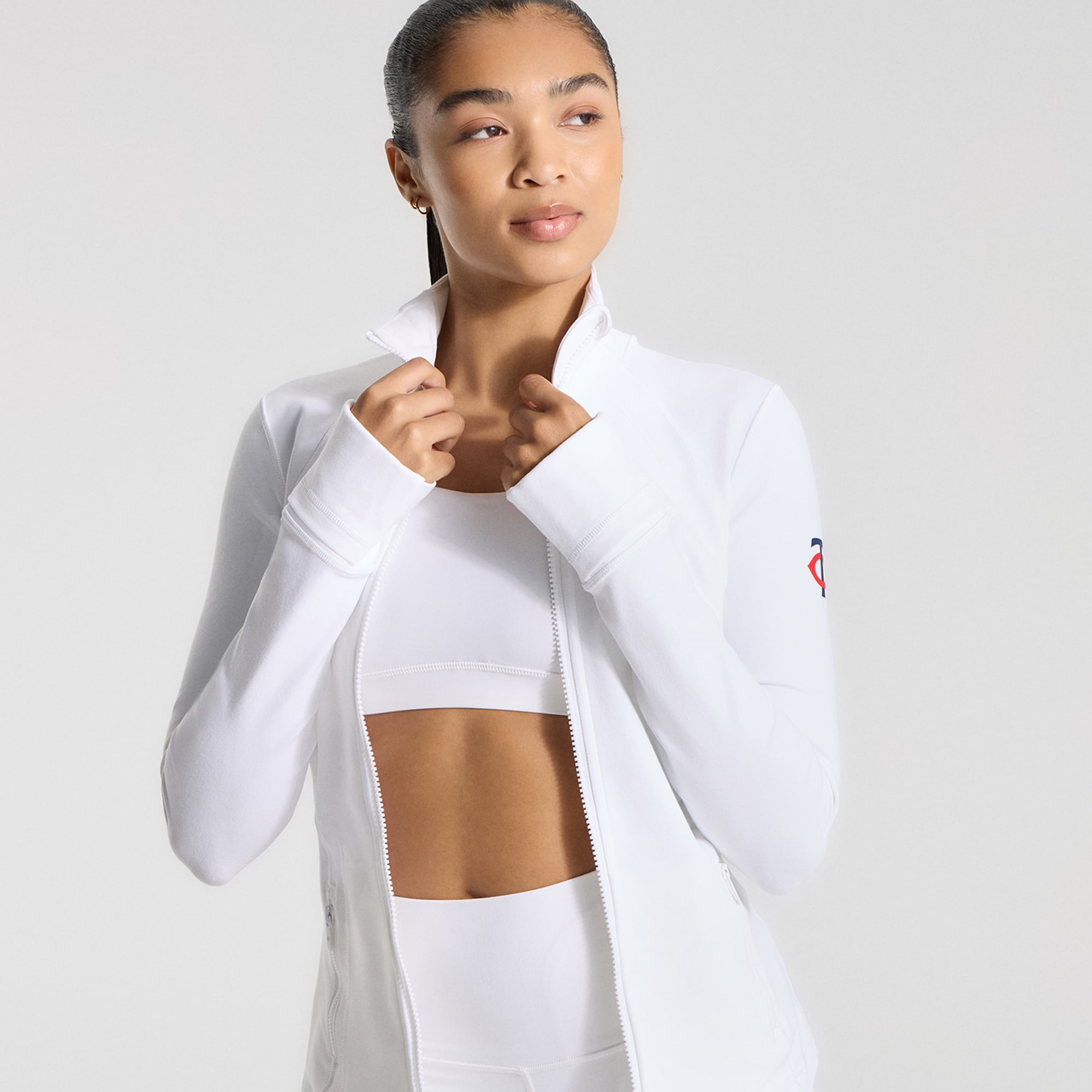 Veste Define blanche Minnesota Twins pour femmes de lululemon *Luon™