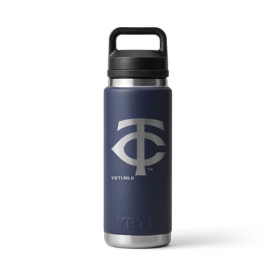 Minnesota Twins YETI 26oz. Rambler Chug Water Bottle