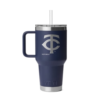 Minnesota Twins YETI 35oz. Rambler 2.0 Straw Mug
