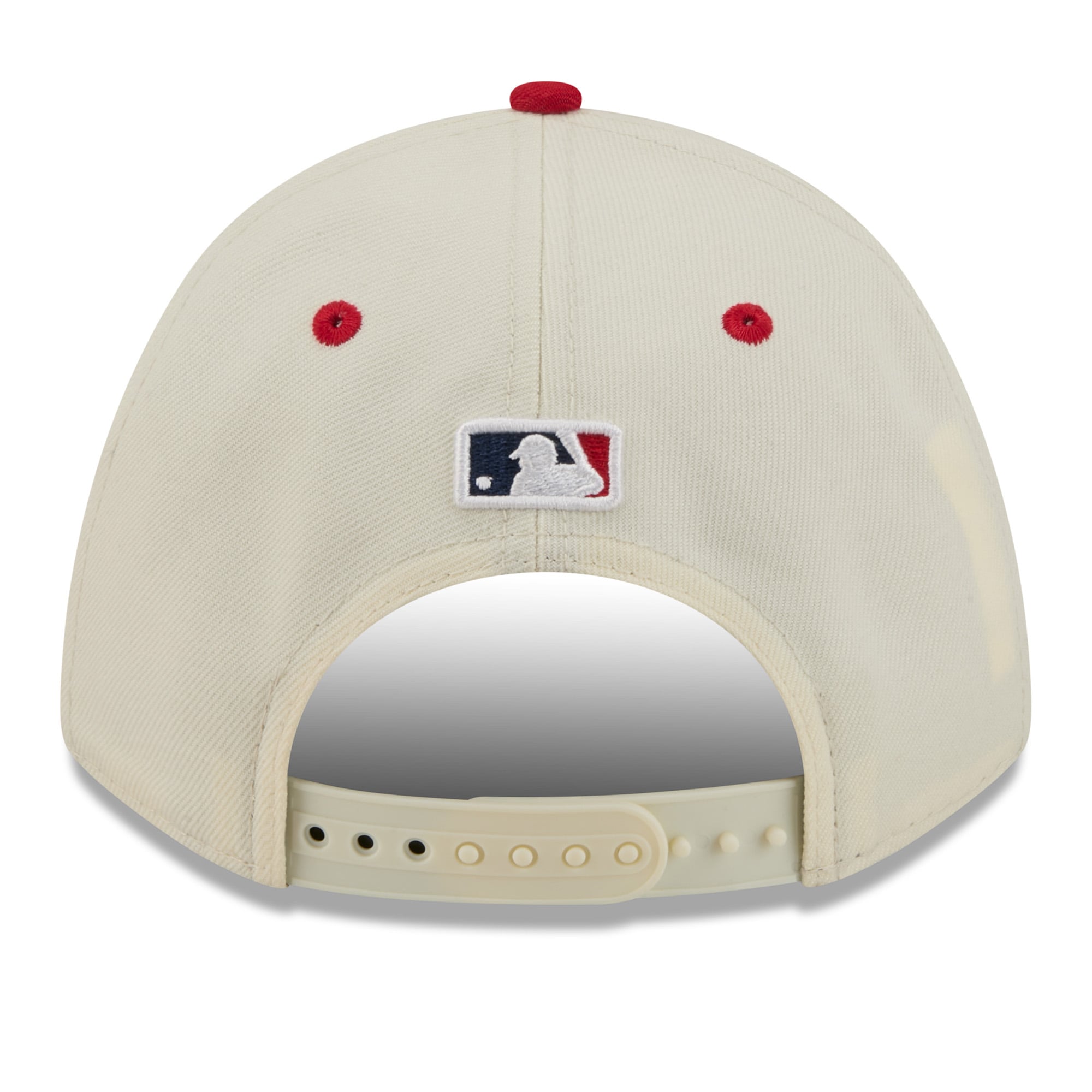 Youth New Era Cream/Red Minnesota Twins USA 250 9FORTY M-Crown Adjustable Hat