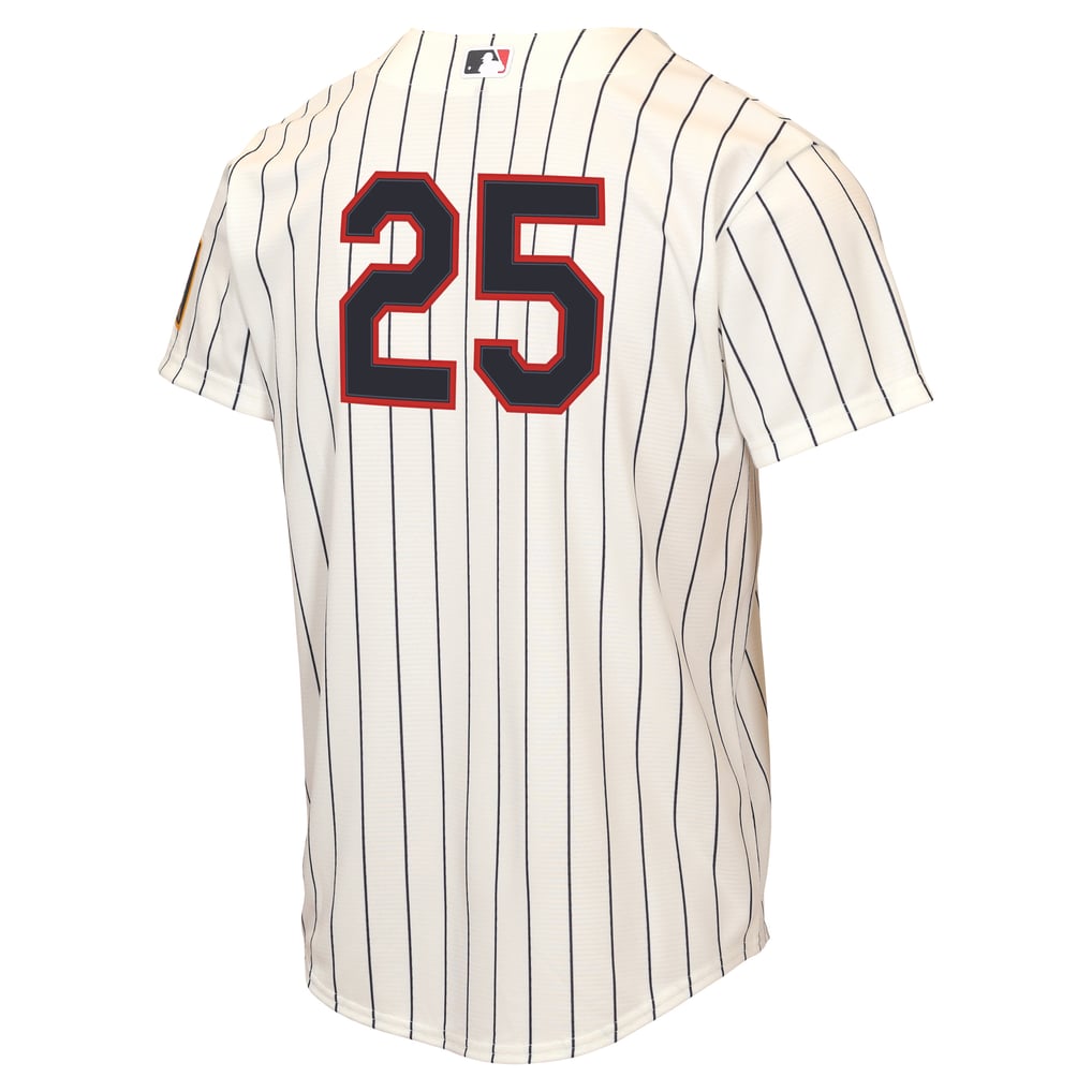 Byron Buxton Minnesota Twins Nike Youth 2026 Field of Dreams Replica Jersey - Cream