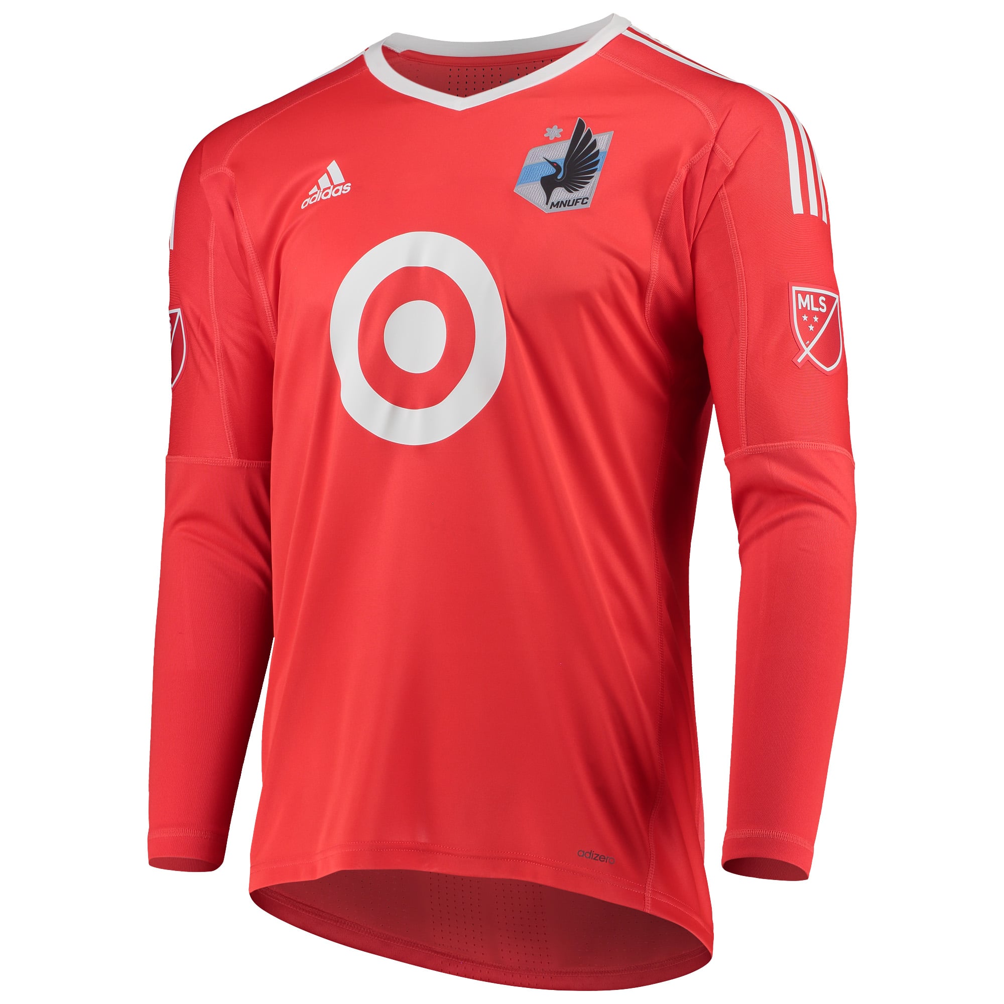 Minnesota United FC adidas Orange Numeric Long Sleeve Training Jersey