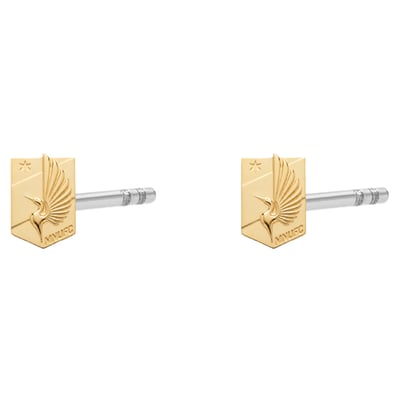 Minnesota United FC LUV AJ Women's Logo Studs - Gold