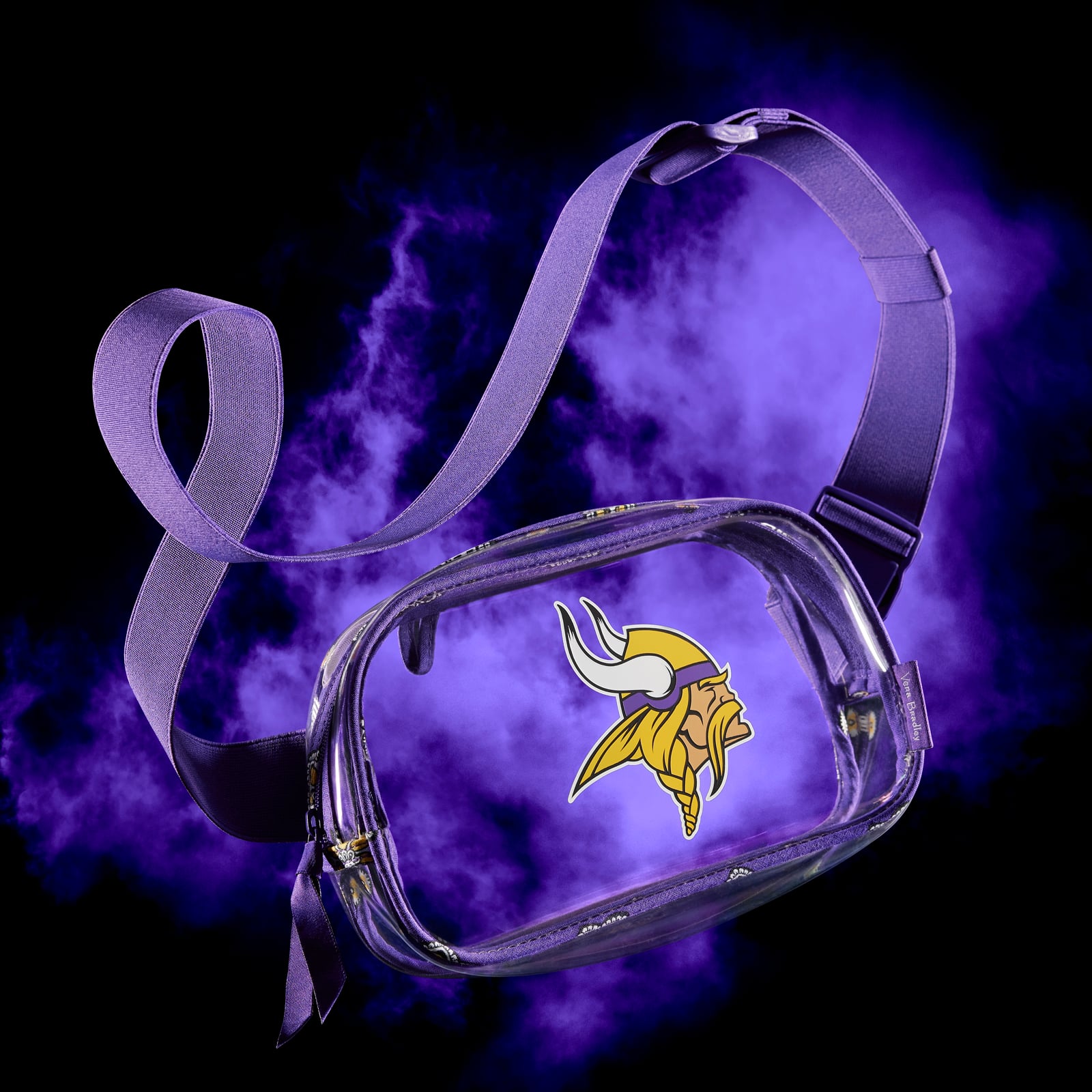 Minnesota Vikings Vera Bradley Clear Small-Belt Bag