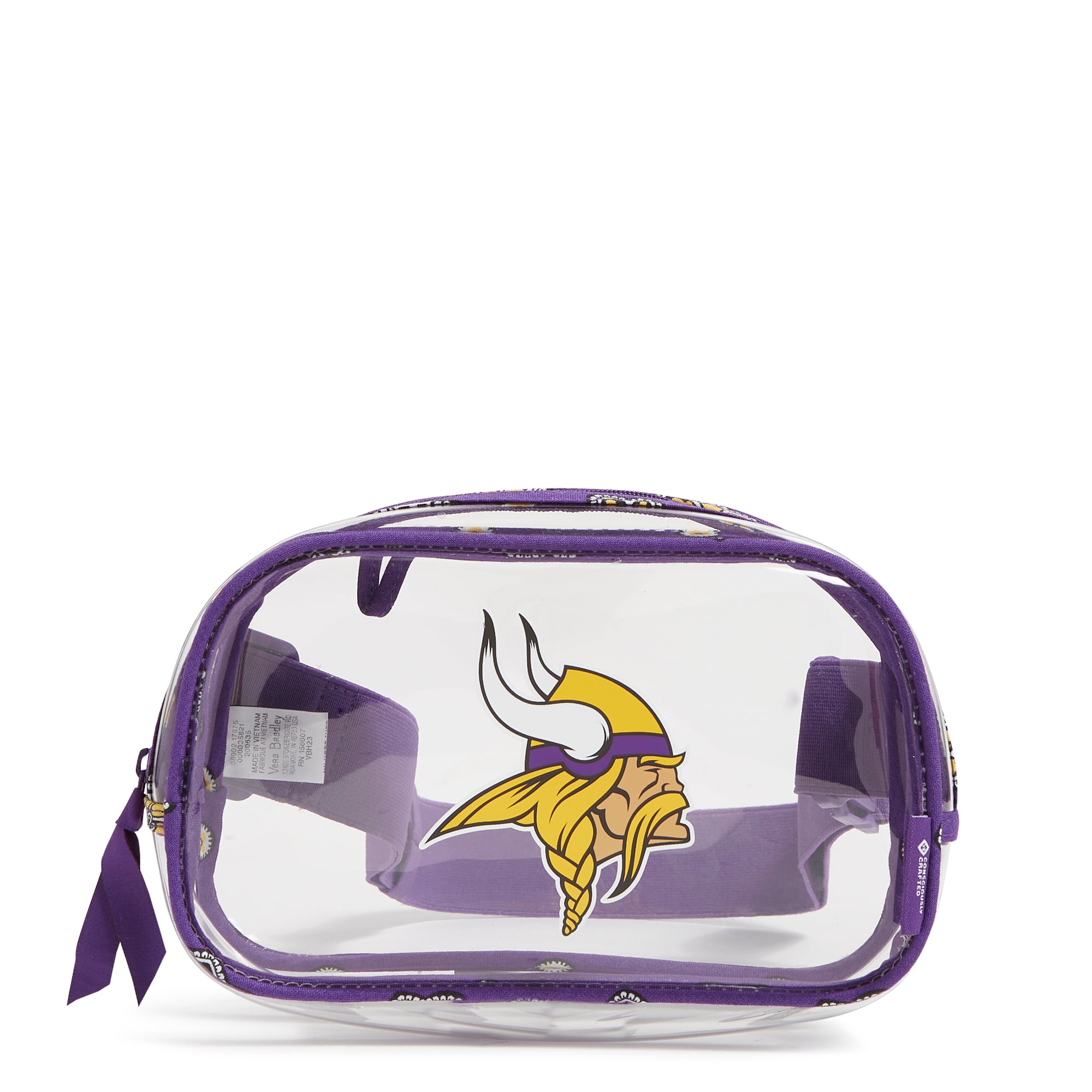 Minnesota Vikings Vera Bradley Clear Small-Belt Bag