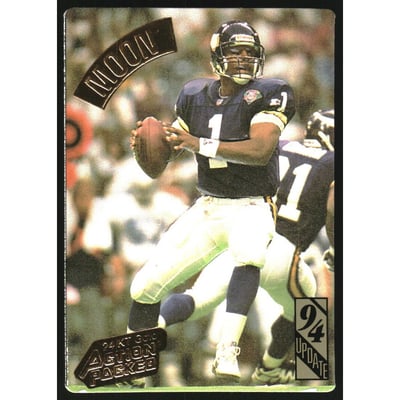 1994 Action Packed 24K Gold #G51 Warren Moon QC