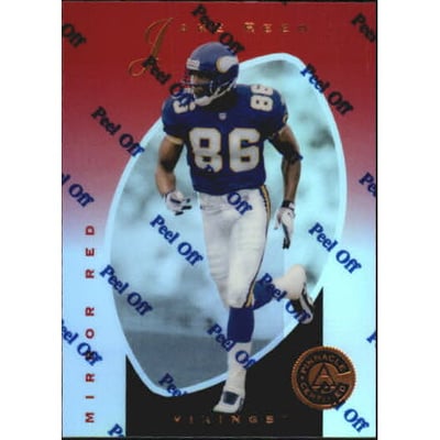 1997 Pinnacle Certified Mirror Red #56 Jake Reed
