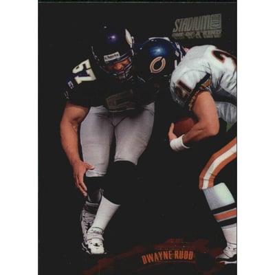 1997 Stadium Club One of a Kind #246 Dwayne Rudd
