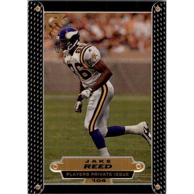 1997 Topps Gallery Player's Private Issue #104 Jake Reed