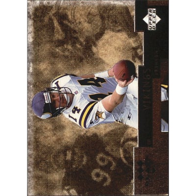 1998 Black Diamond Triple #105 Brad Johnson