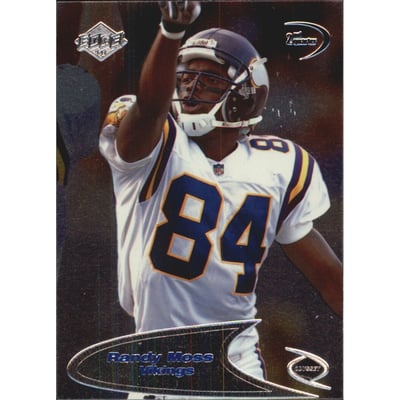 1998 Collector's Edge Odyssey Level 1 Galvanized #G177 Randy Moss 2Q