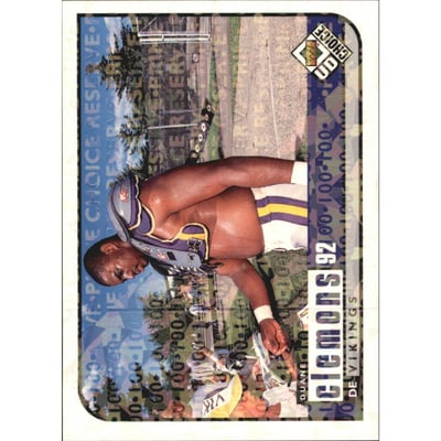 1998 UD Choice Prime Choice Reserve #366 Duane Clemons