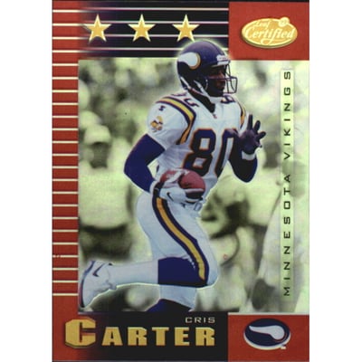 1999 Leaf Certified Mirror Red #167 Cris Carter