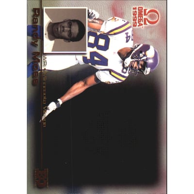 1999 Pacific Omega EO Portraits #14 Randy Moss