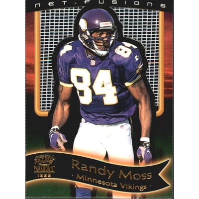 1999 Paramount End Zone Net-Fusions #14 Randy Moss