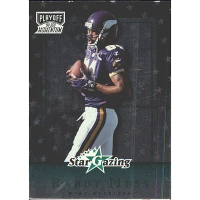 1999 Playoff Momentum SSD Star Gazing #SG31 Randy Moss