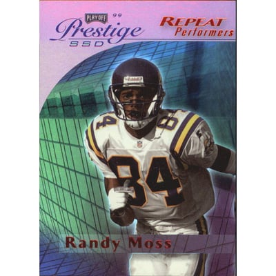 1999 Playoff Prestige SSD Spectrum Red #151 Randy Moss RP