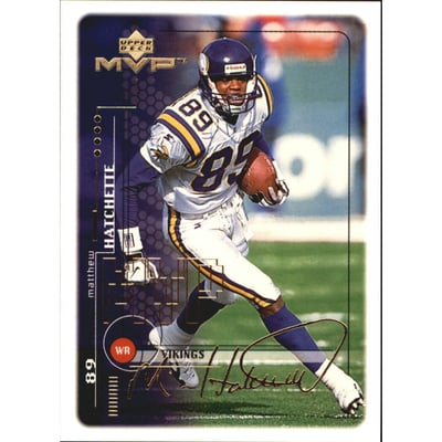 1999 Upper Deck MVP Gold Script #107 Matthew Hatchette