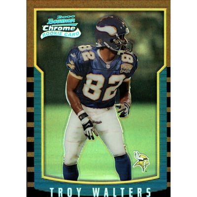 2000 Bowman Chrome Refractors #202 Troy Walters