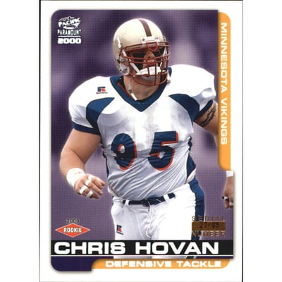 2000 Paramount HoloSilver #132 Chris Hovan