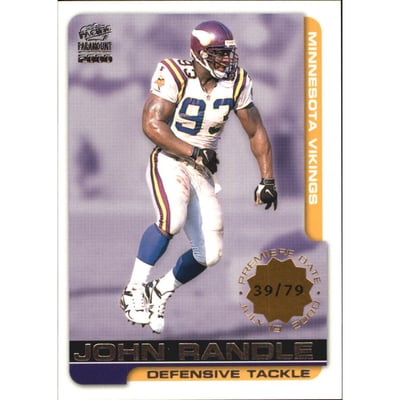 2000 Paramount Premiere Date #134 John Randle