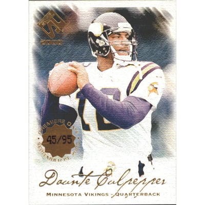 2000 Private Stock Premiere Date #55 Daunte Culpepper