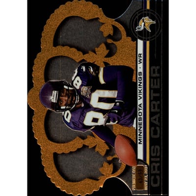 2001 Crown Royale Premiere Date #76 Cris Carter