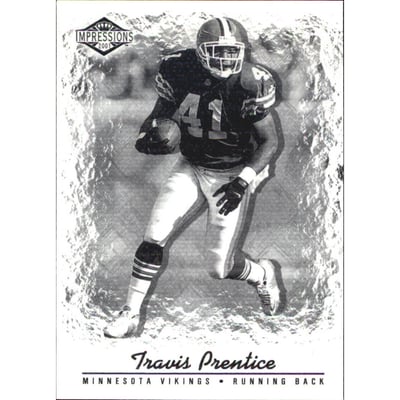 2001 Pacific Impressions Shadow #76 Travis Prentice