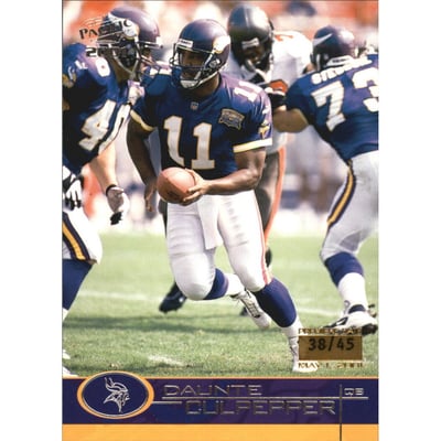 2001 Pacific Premiere Date #236 Daunte Culpepper