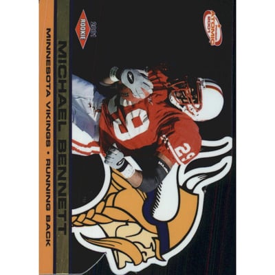 2001 Pacific Prism Atomic Gold #177 Michael Bennett
