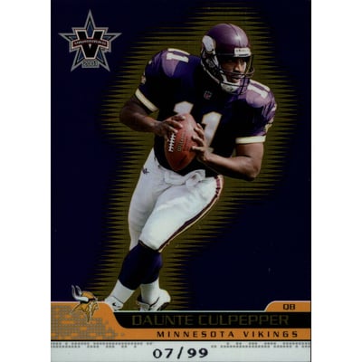 2001 Vanguard Gold #52 Daunte Culpepper