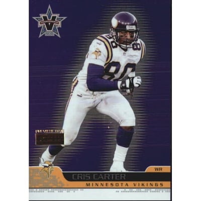 2001 Vanguard Premiere Date #51 Cris Carter