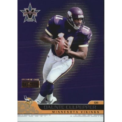 2001 Vanguard Premiere Date #52 Daunte Culpepper
