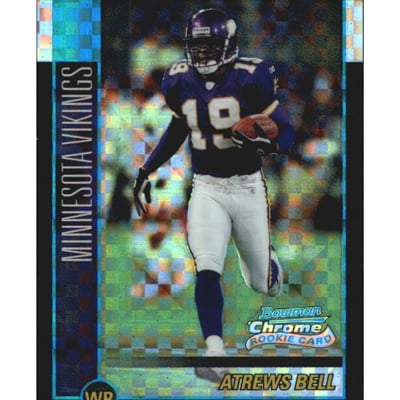 2002 Bowman Chrome Xfractors #162 Atrews Bell
