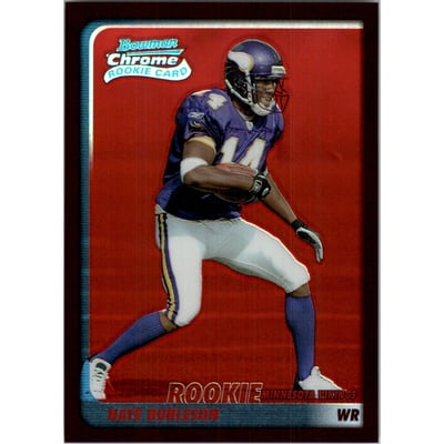 2003 Bowman Chrome Red Refractors #155 Nate Burleson