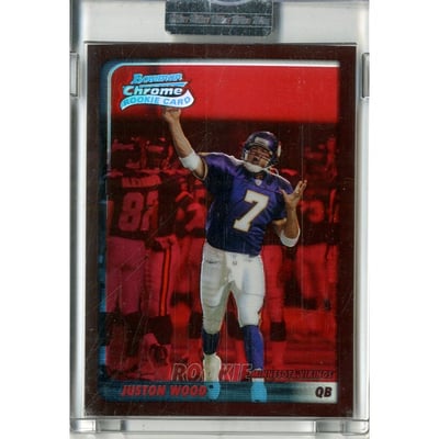 2003 Bowman Chrome Red Refractors #192 Juston Wood