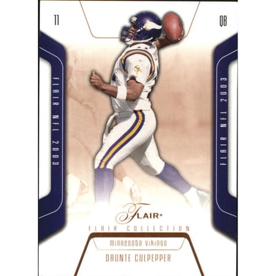2003 Flair Collection #65 Daunte Culpepper