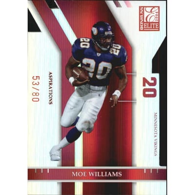 2004 Donruss Elite Aspirations #55 Moe Williams/80