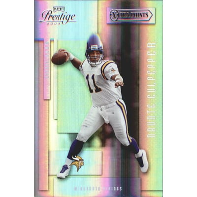 2004 Playoff Prestige Xtra Points Purple #77 Daunte Culpepper