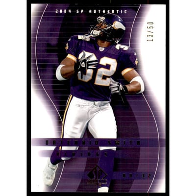 2004 SP Authentic Gold #50 Onterrio Smith