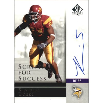 2004 SP Authentic Scripts for Success Autographs #SSKU Kenechi Udeze