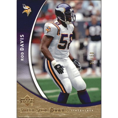 2004 Sweet Spot Gold #183 Rod Davis