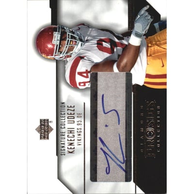 2004 UD Diamond Pro Sigs Signature Collection #SCKU Kenechi Udeze